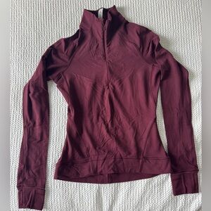Lululemon 3/4 Zip Long Sleeve